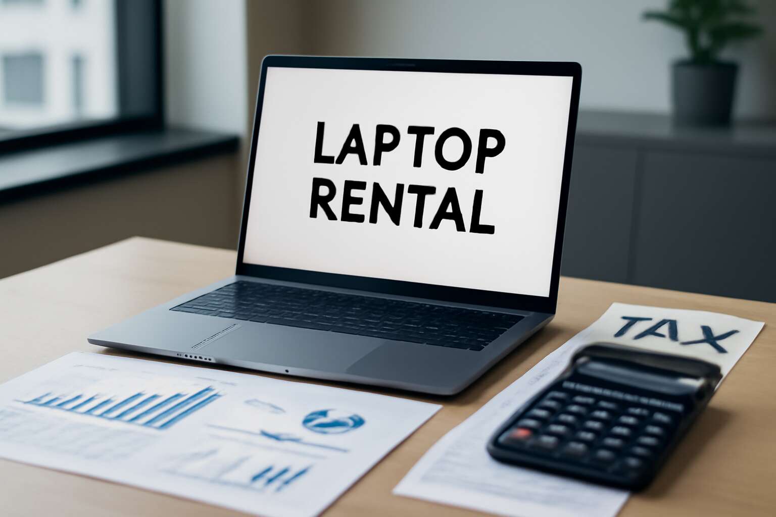 laptop rental tds rate