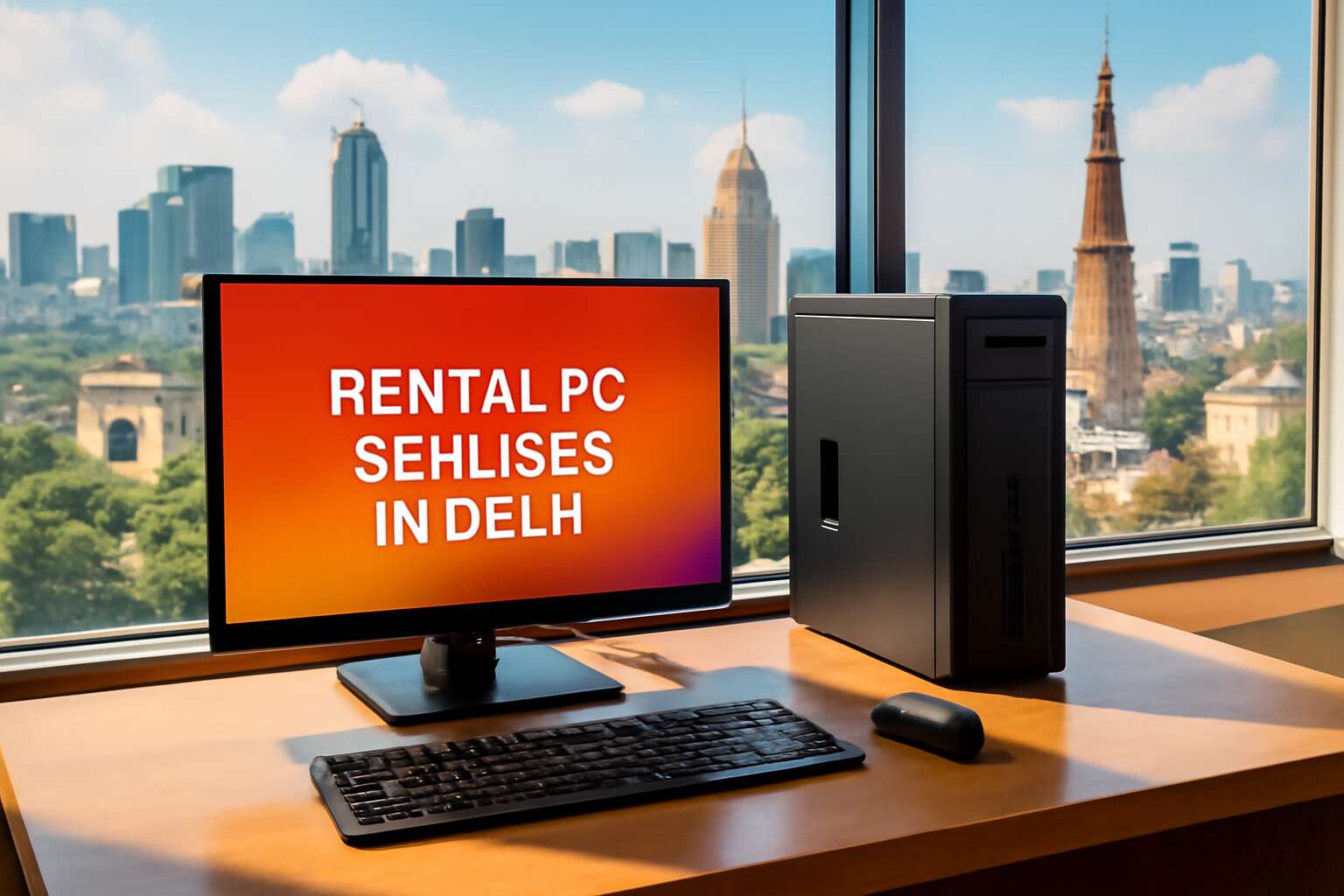 rental pc in delhi