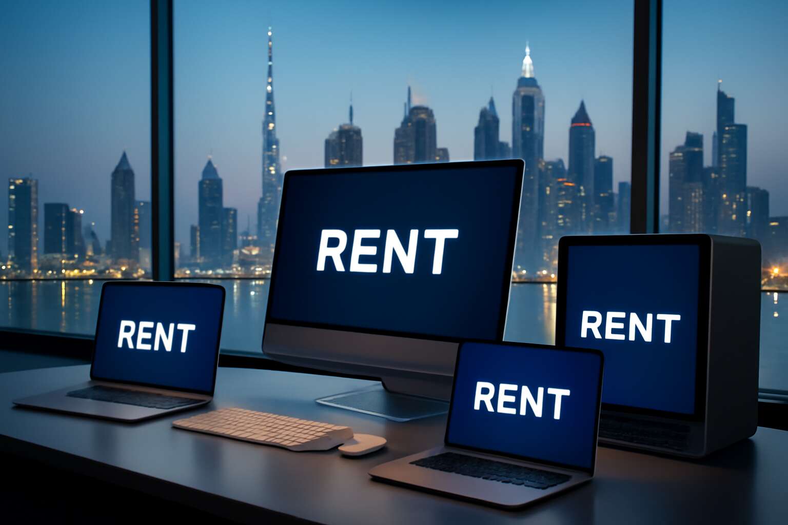 computer rental dubai