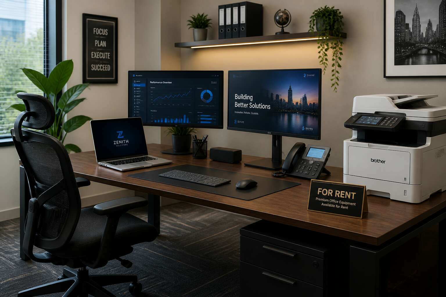 office equipment for rent